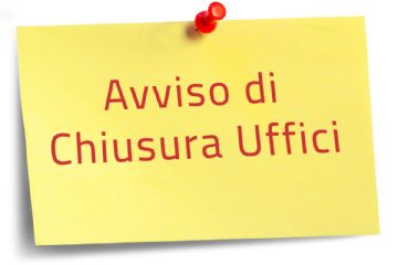 Chiusura uffici al pubblico